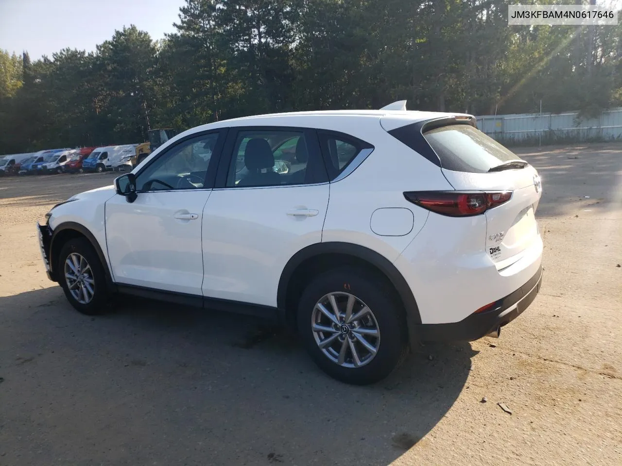 2022 Mazda Cx-5 VIN: JM3KFBAM4N0617646 Lot: 70531354