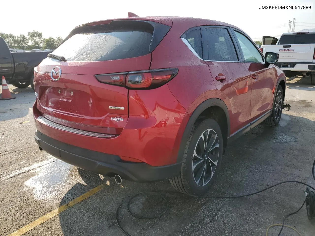 JM3KFBDMXN0647889 2022 Mazda Cx-5 Premium