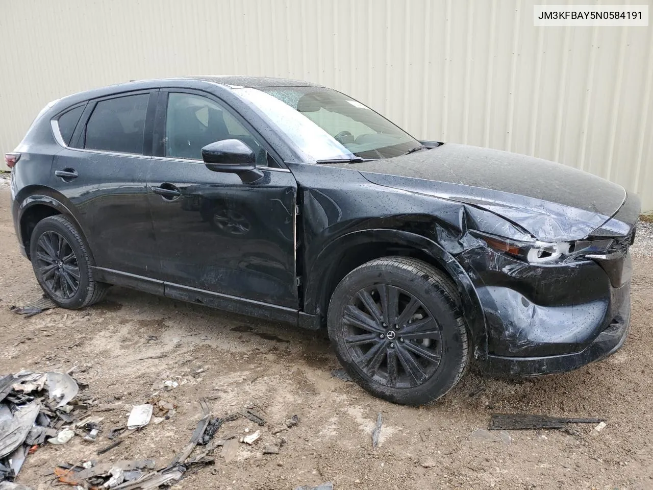 2022 Mazda Cx-5 VIN: JM3KFBAY5N0584191 Lot: 70914614