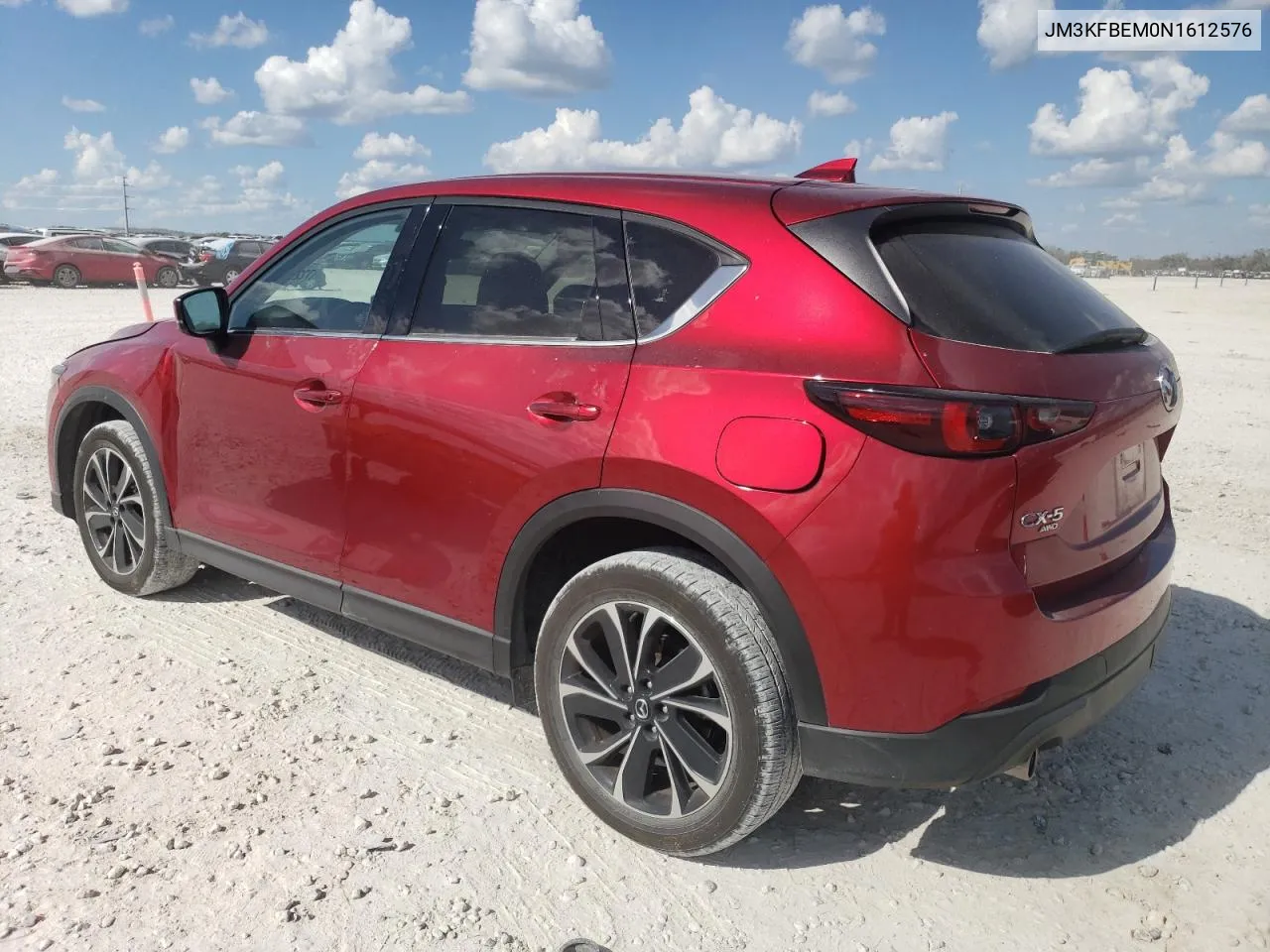 2022 Mazda Cx-5 Premium Plus VIN: JM3KFBEM0N1612576 Lot: 72272974