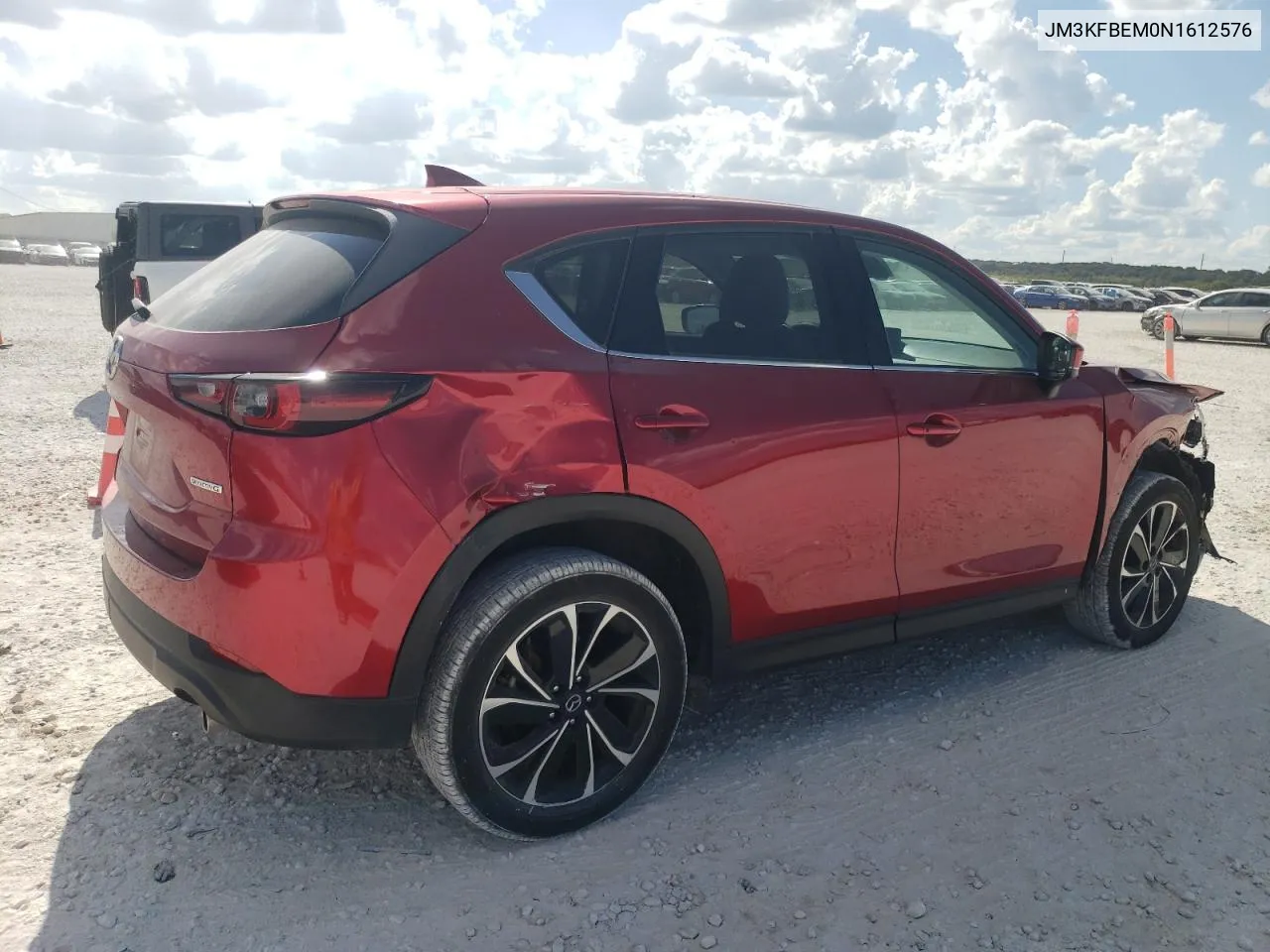 2022 Mazda Cx-5 Premium Plus VIN: JM3KFBEM0N1612576 Lot: 72272974