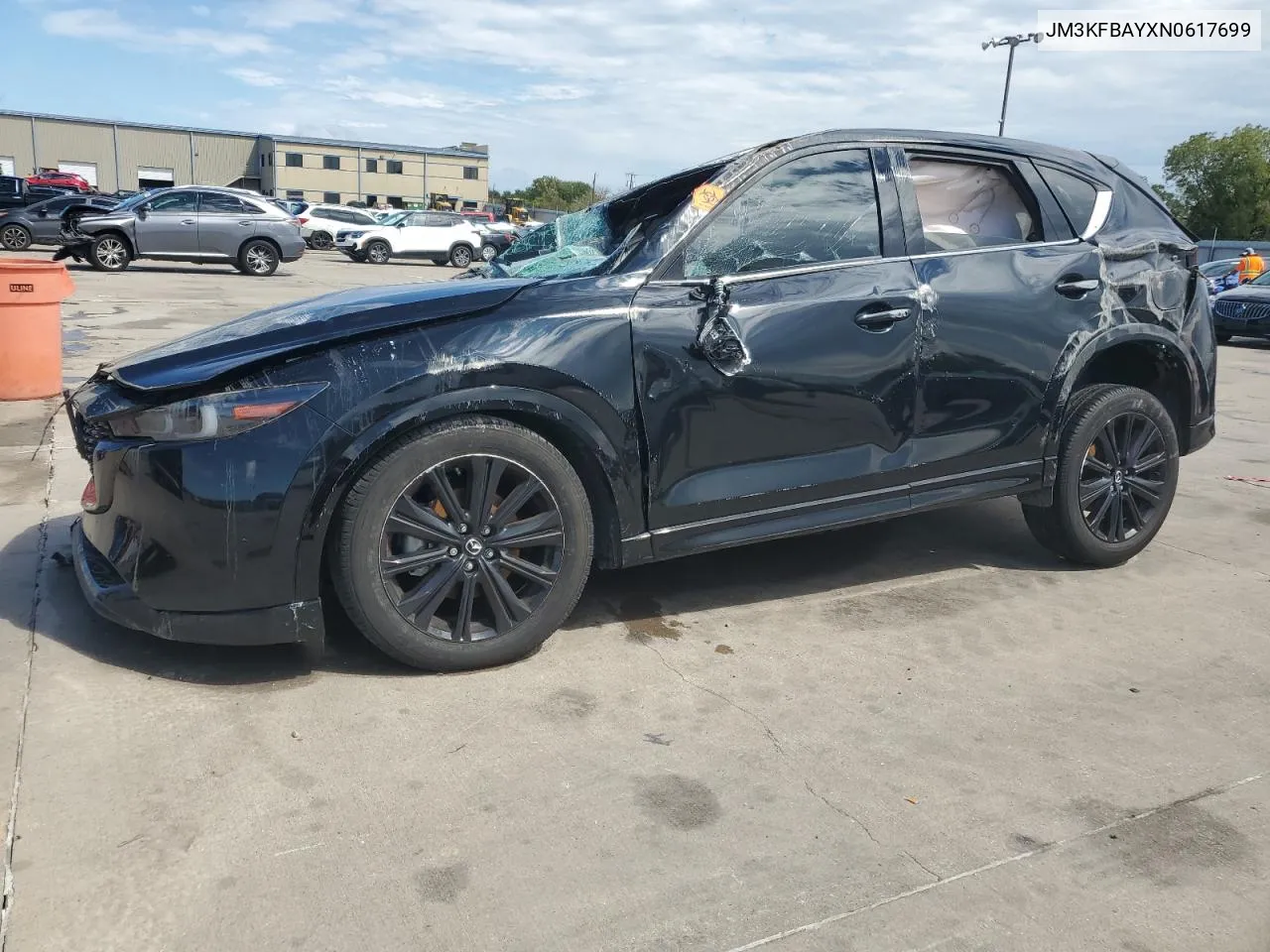 2022 Mazda Cx-5 VIN: JM3KFBAYXN0617699 Lot: 72555054