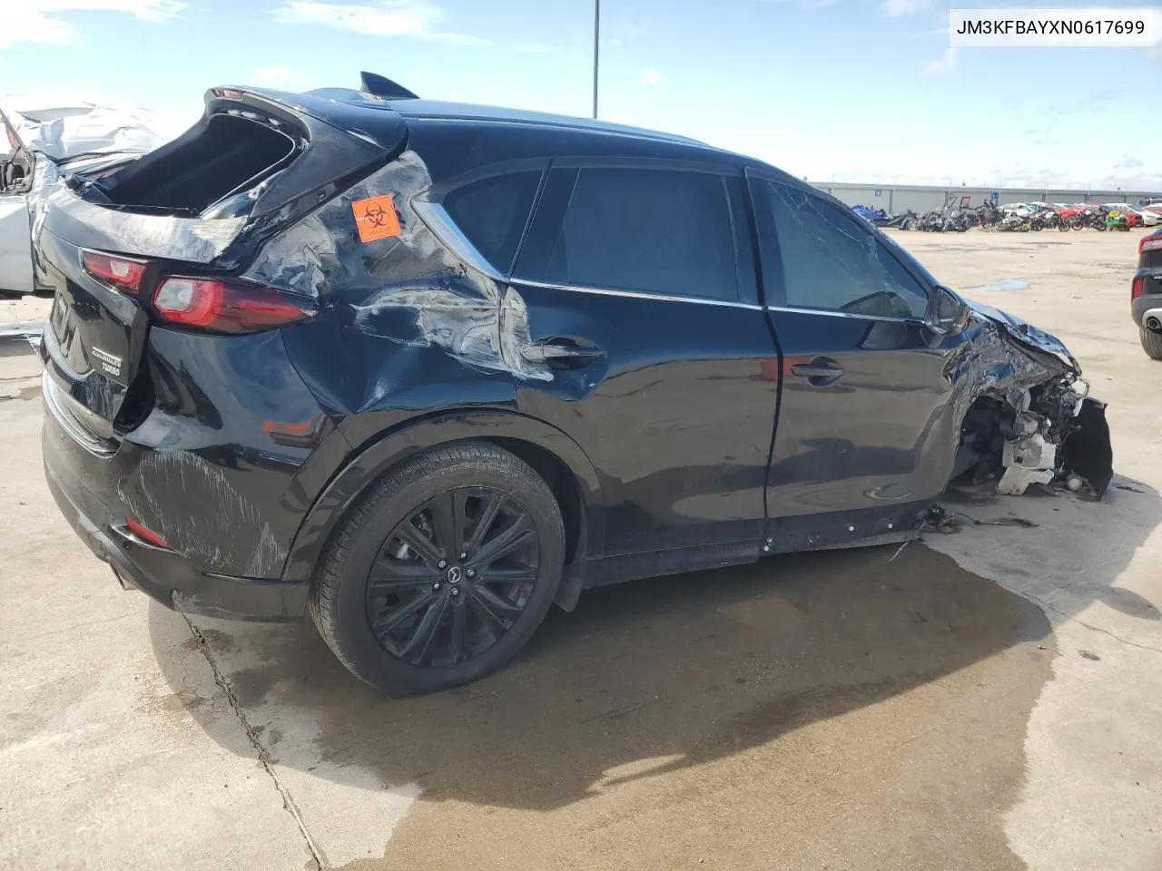 2022 Mazda Cx-5 VIN: JM3KFBAYXN0617699 Lot: 72555054