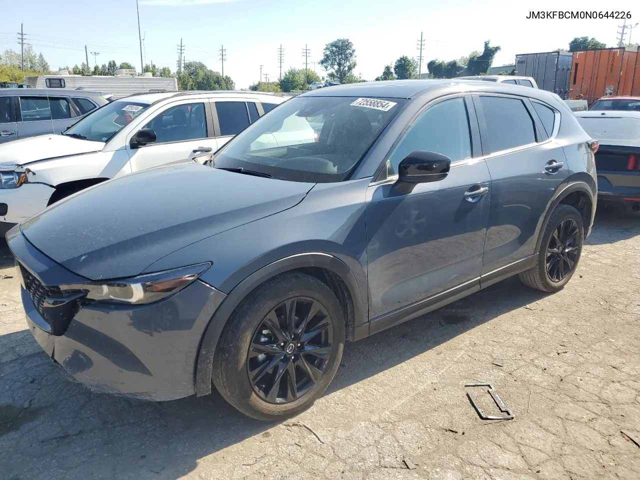 2022 Mazda Cx-5 Preferred VIN: JM3KFBCM0N0644226 Lot: 72558854