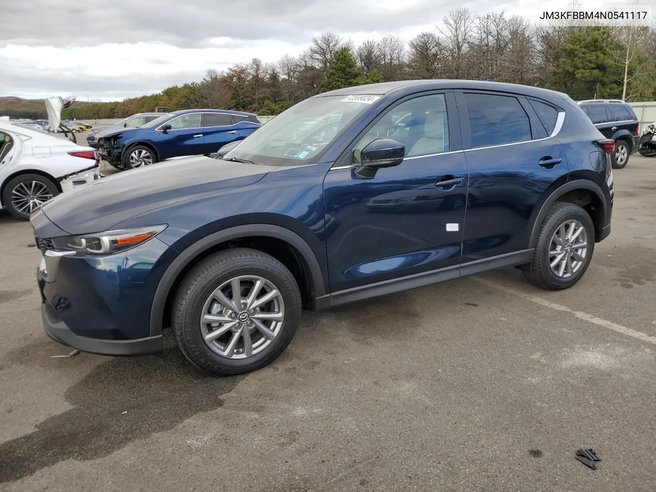 2022 Mazda Cx-5 Select VIN: JM3KFBBM4N0541117 Lot: 72599024