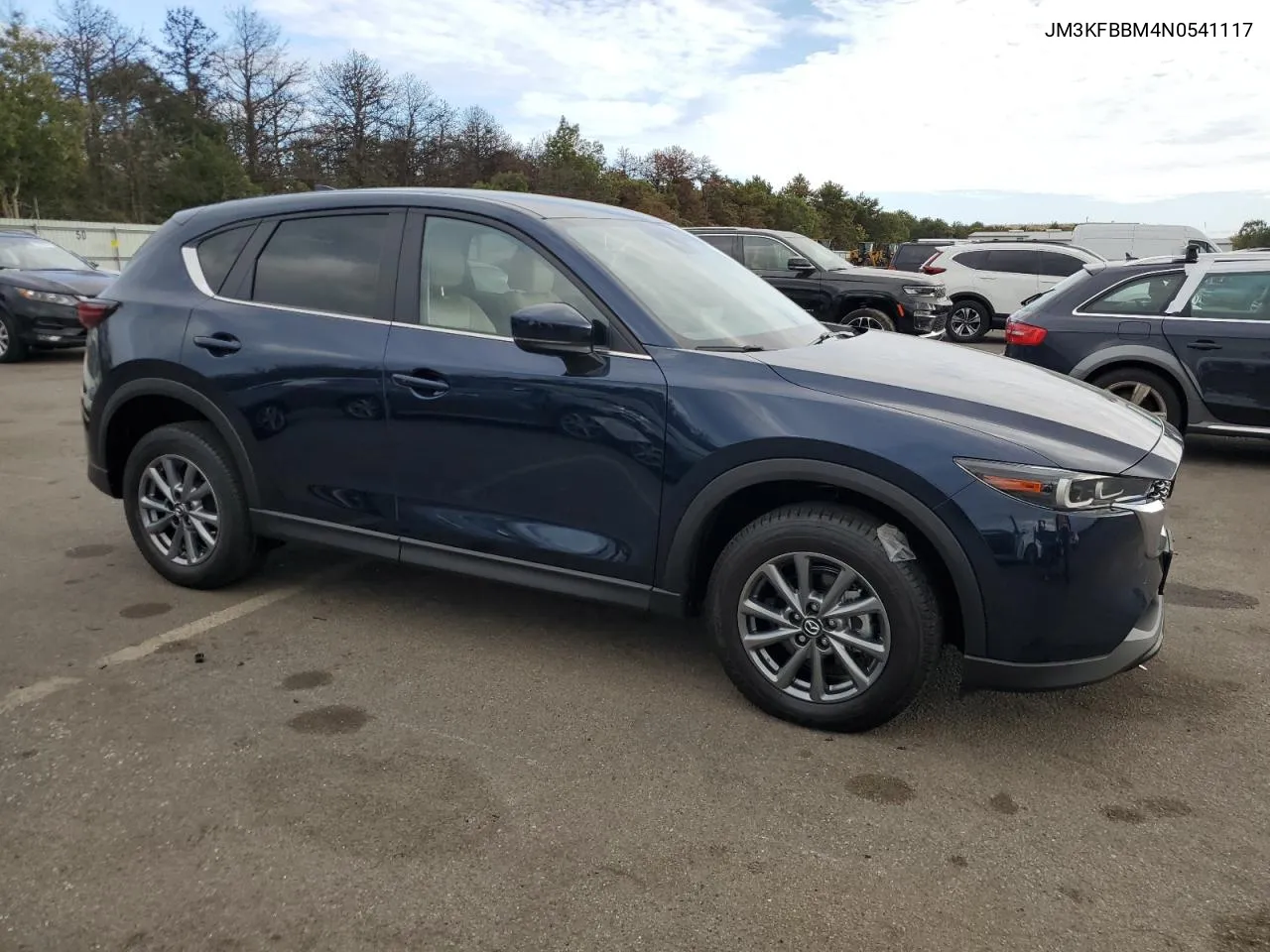 2022 Mazda Cx-5 Select VIN: JM3KFBBM4N0541117 Lot: 72599024