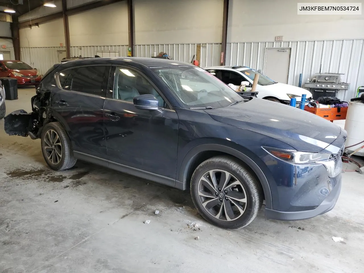 2022 Mazda Cx-5 Premium Plus VIN: JM3KFBEM7N0534724 Lot: 72858284