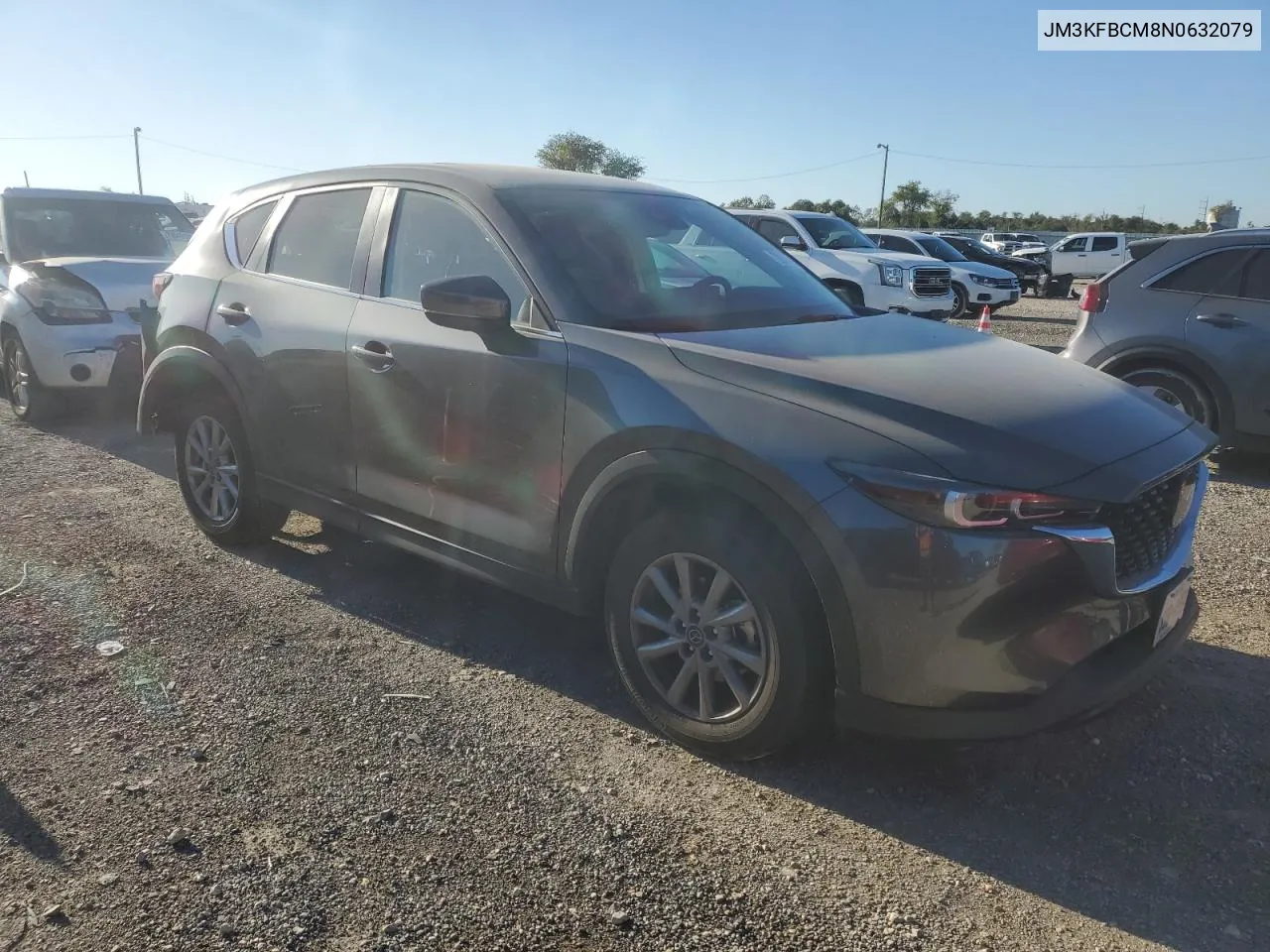 2022 Mazda Cx-5 Preferred VIN: JM3KFBCM8N0632079 Lot: 72937624