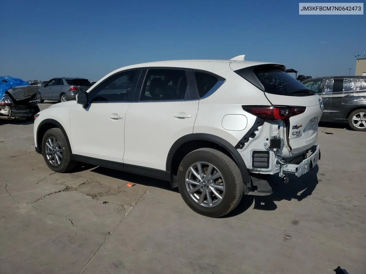 2022 Mazda Cx-5 Preferred VIN: JM3KFBCM7N0642473 Lot: 73738054