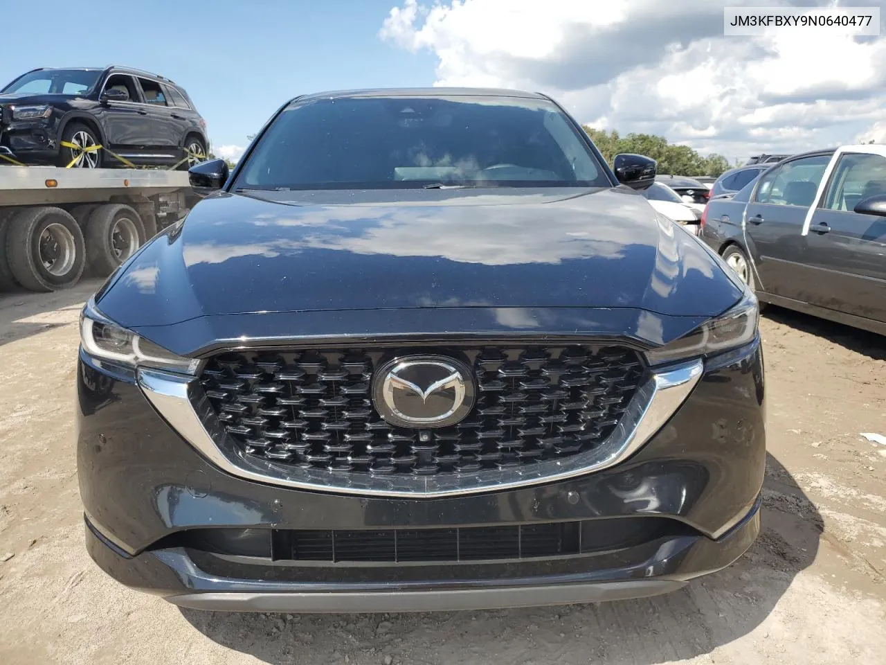 2022 Mazda Cx-5 Signature VIN: JM3KFBXY9N0640477 Lot: 73874804