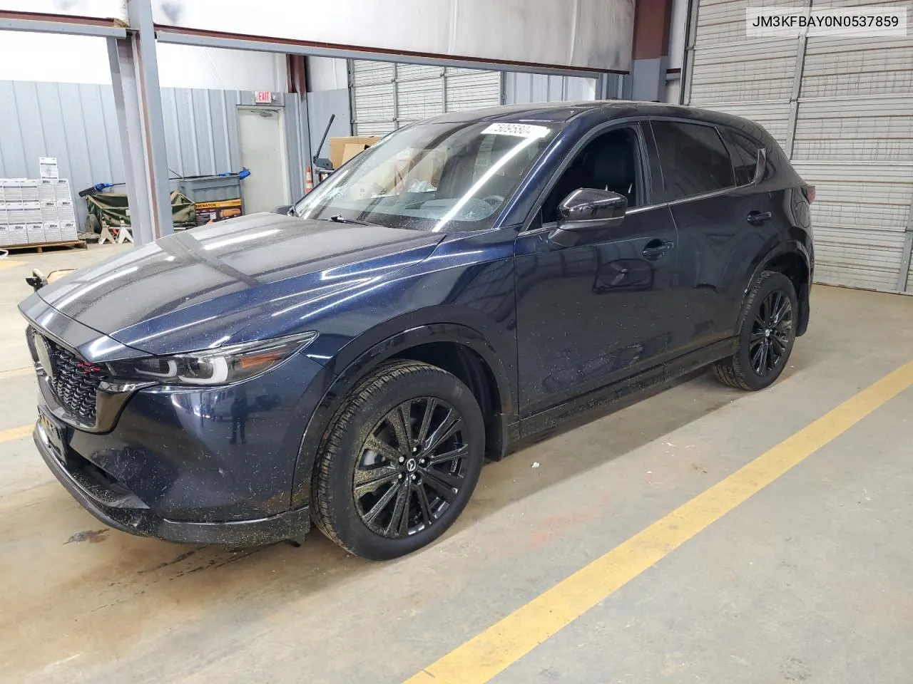 2022 Mazda Cx-5 VIN: JM3KFBAY0N0537859 Lot: 75095804