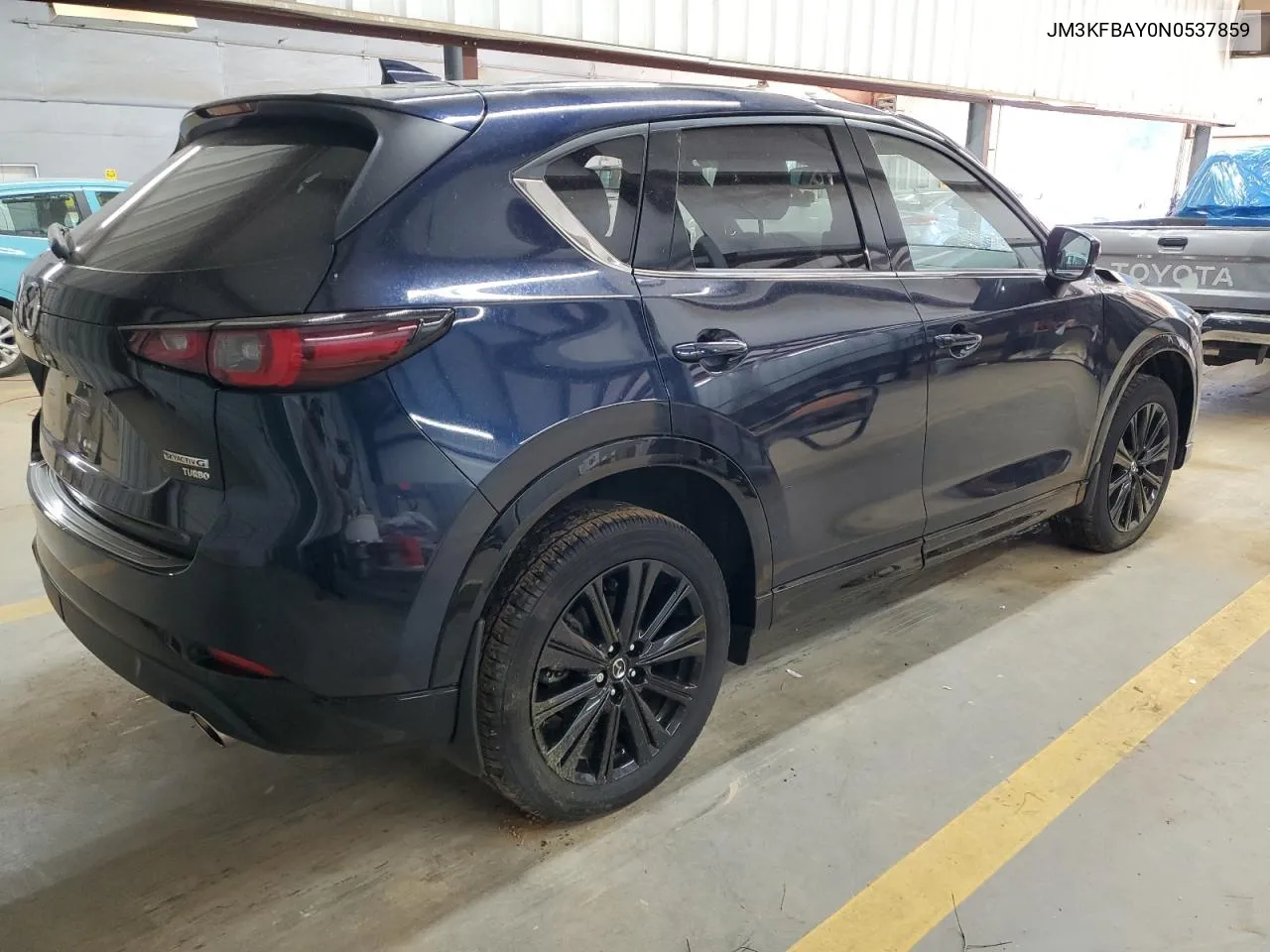 2022 Mazda Cx-5 VIN: JM3KFBAY0N0537859 Lot: 75095804