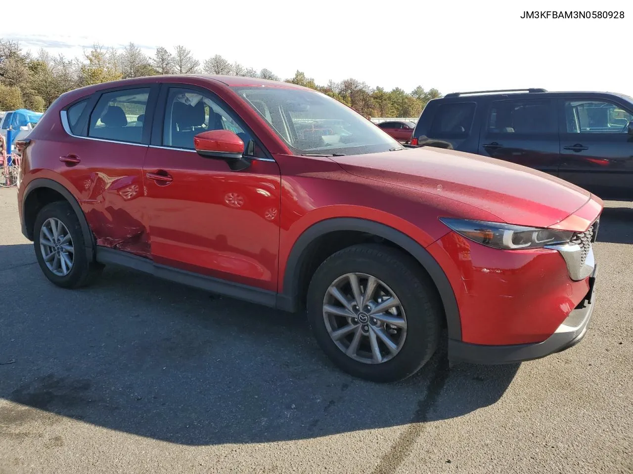 2022 Mazda Cx-5 VIN: JM3KFBAM3N0580928 Lot: 75602124