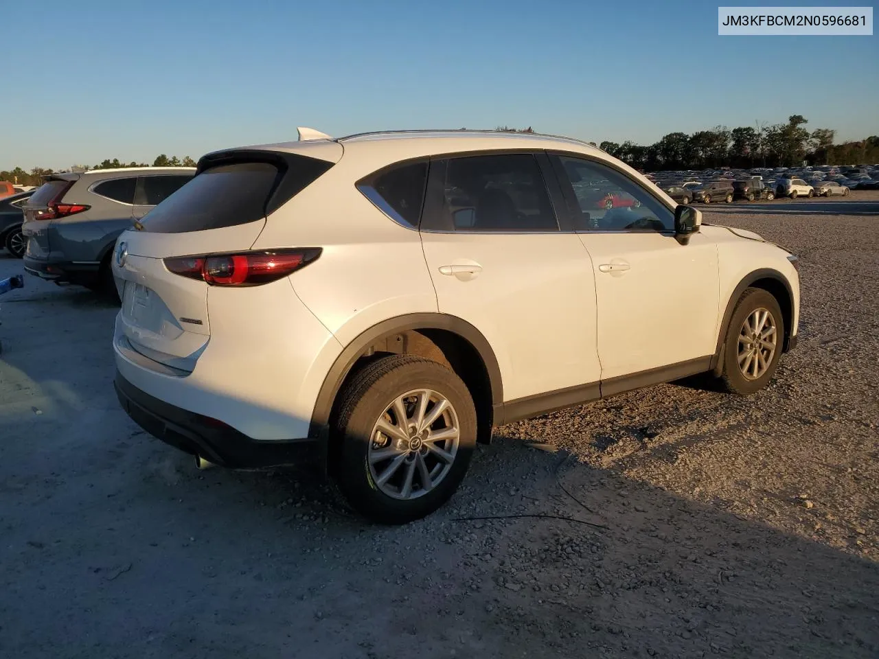 2022 Mazda Cx-5 Preferred VIN: JM3KFBCM2N0596681 Lot: 76203904