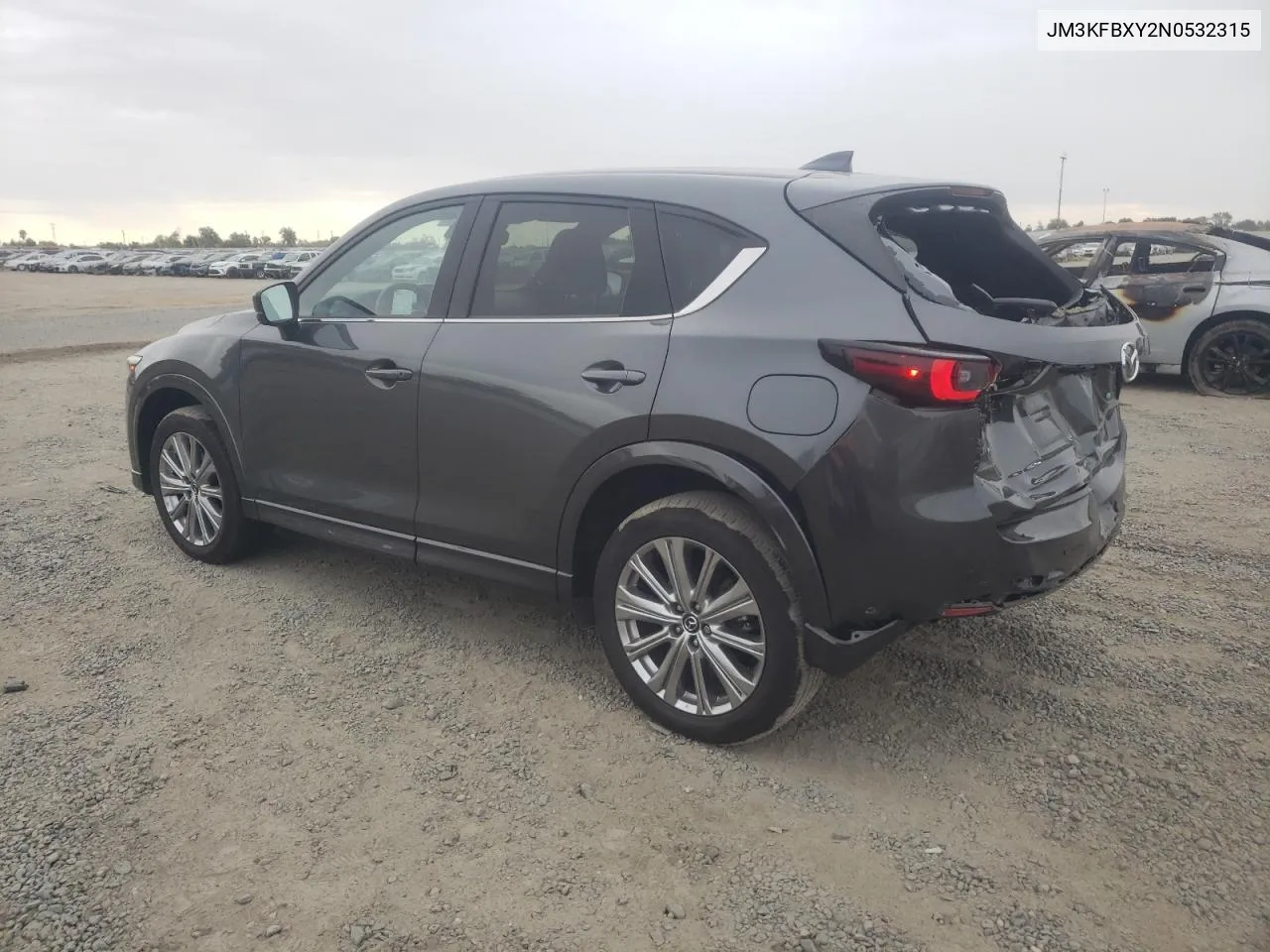 2022 Mazda Cx-5 Signature VIN: JM3KFBXY2N0532315 Lot: 76208164