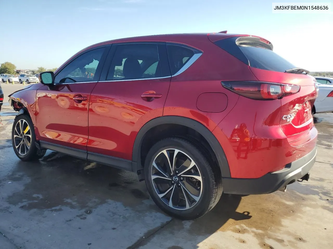 2022 Mazda Cx-5 Premium Plus VIN: JM3KFBEM0N1548636 Lot: 77492254