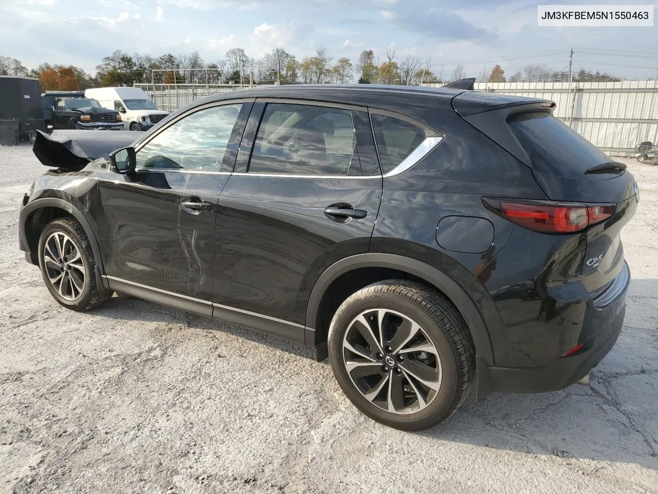 2022 Mazda Cx-5 Premium Plus VIN: JM3KFBEM5N1550463 Lot: 77694204