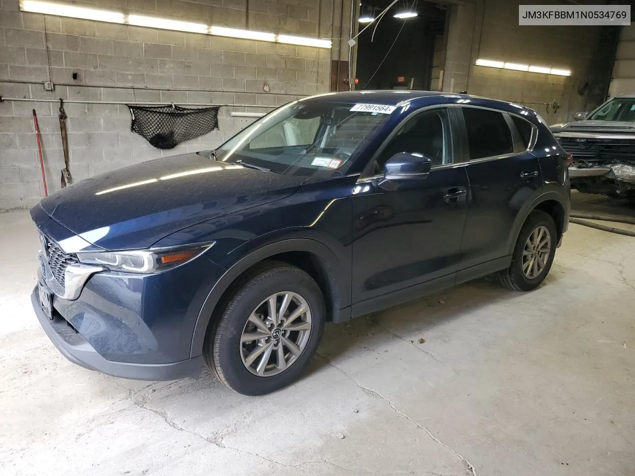 2022 Mazda Cx-5 Select VIN: JM3KFBBM1N0534769 Lot: 77991564