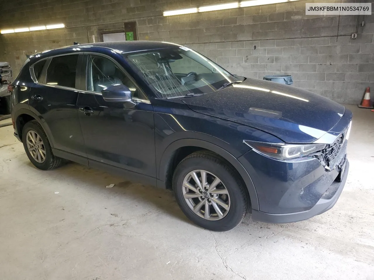 2022 Mazda Cx-5 Select VIN: JM3KFBBM1N0534769 Lot: 77991564