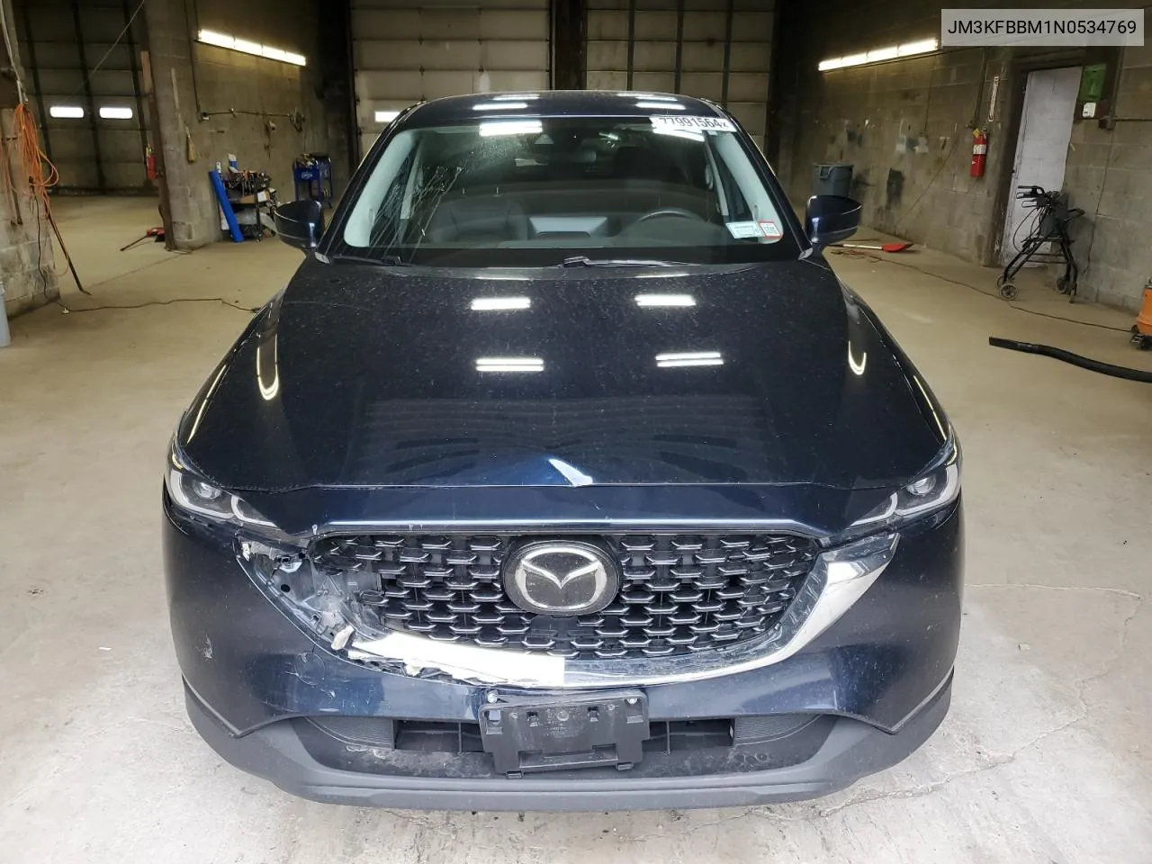 2022 Mazda Cx-5 Select VIN: JM3KFBBM1N0534769 Lot: 77991564