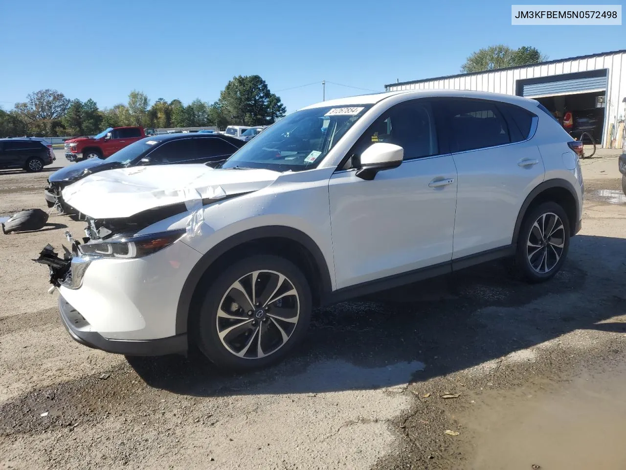 2022 Mazda Cx-5 Premium Plus VIN: JM3KFBEM5N0572498 Lot: 81267854