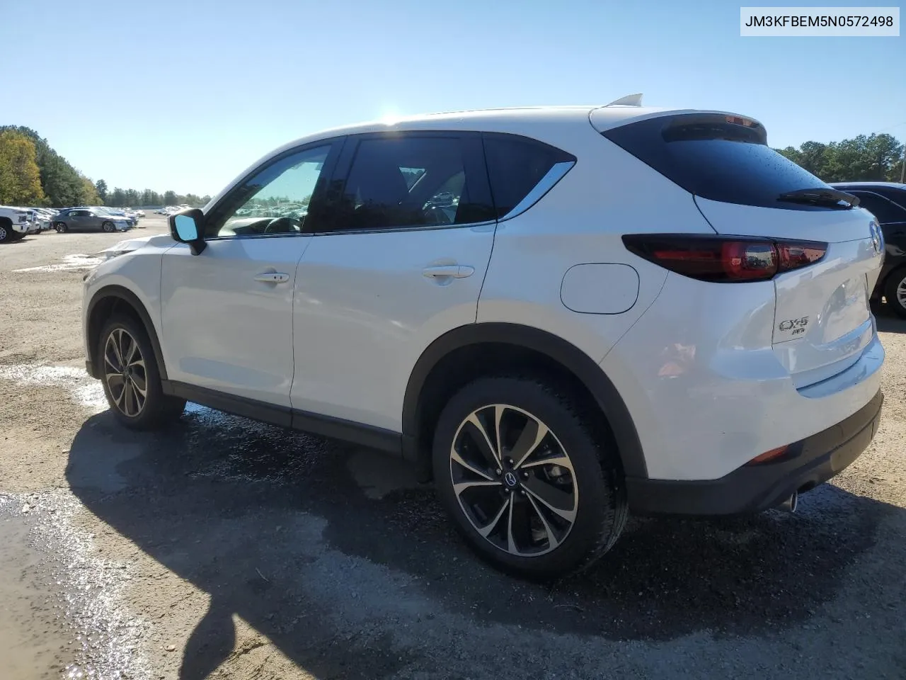 2022 Mazda Cx-5 Premium Plus VIN: JM3KFBEM5N0572498 Lot: 81267854