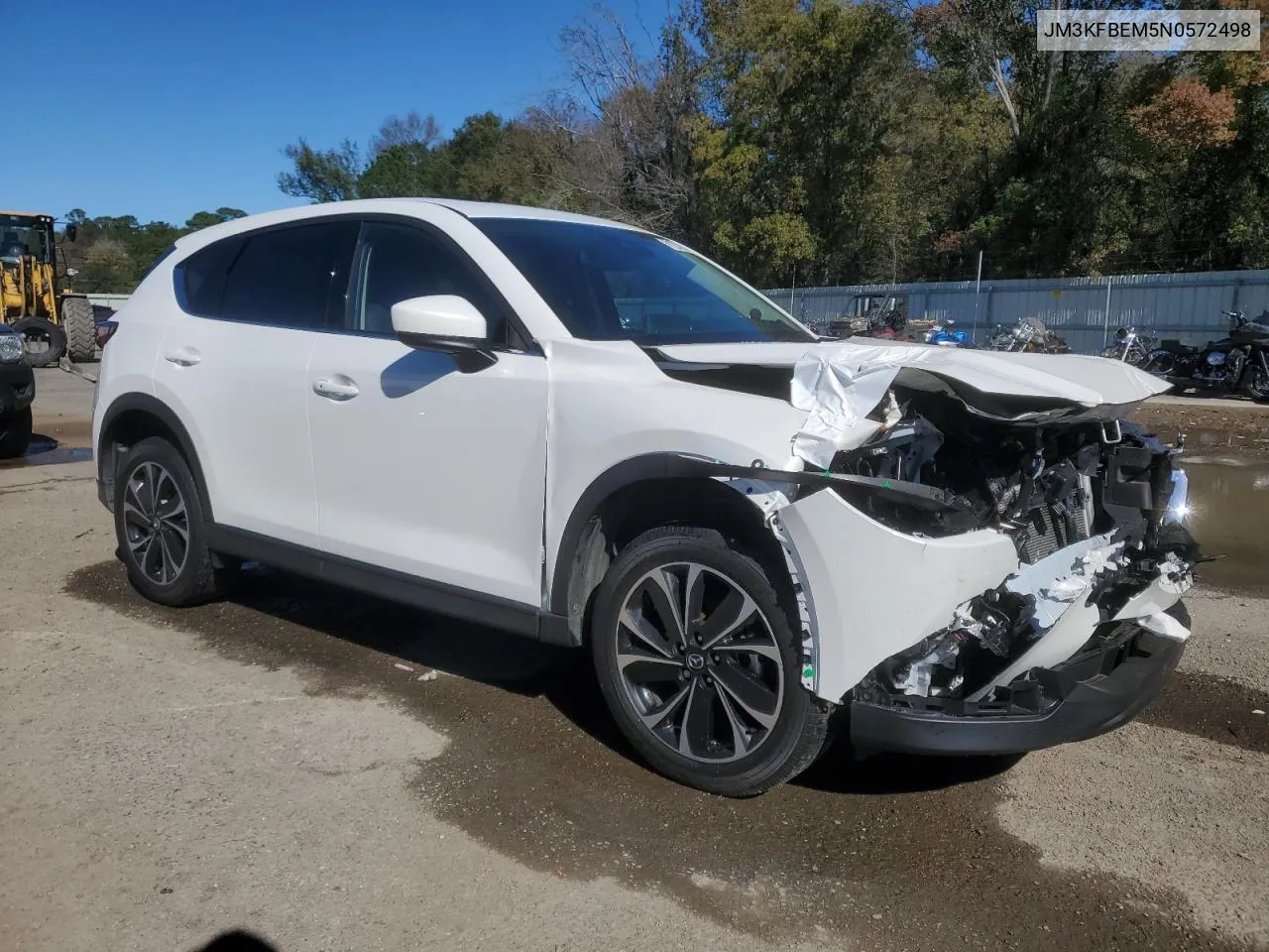 2022 Mazda Cx-5 Premium Plus VIN: JM3KFBEM5N0572498 Lot: 81267854