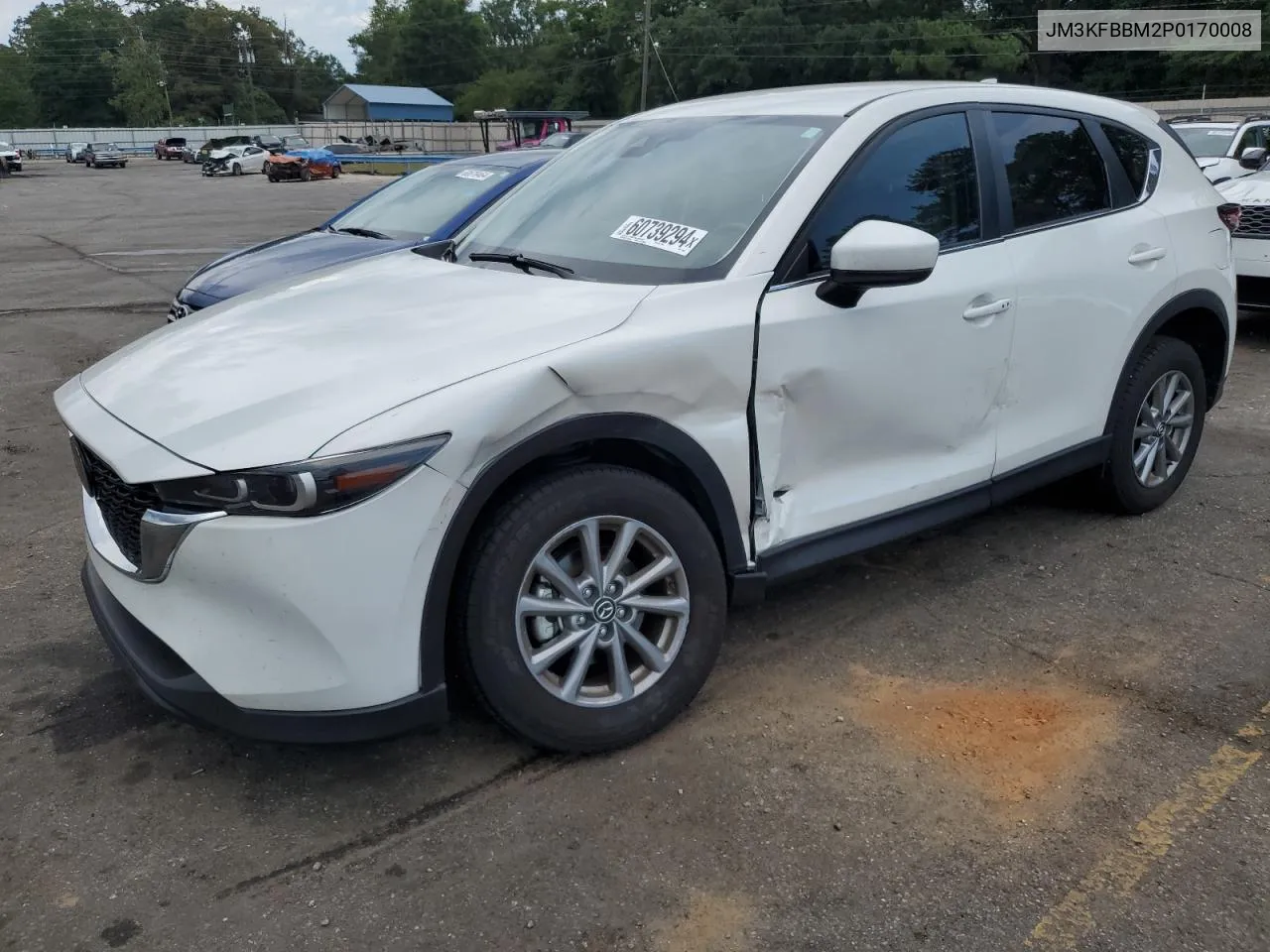 2023 Mazda Cx-5 Select VIN: JM3KFBBM2P0170008 Lot: 60739294