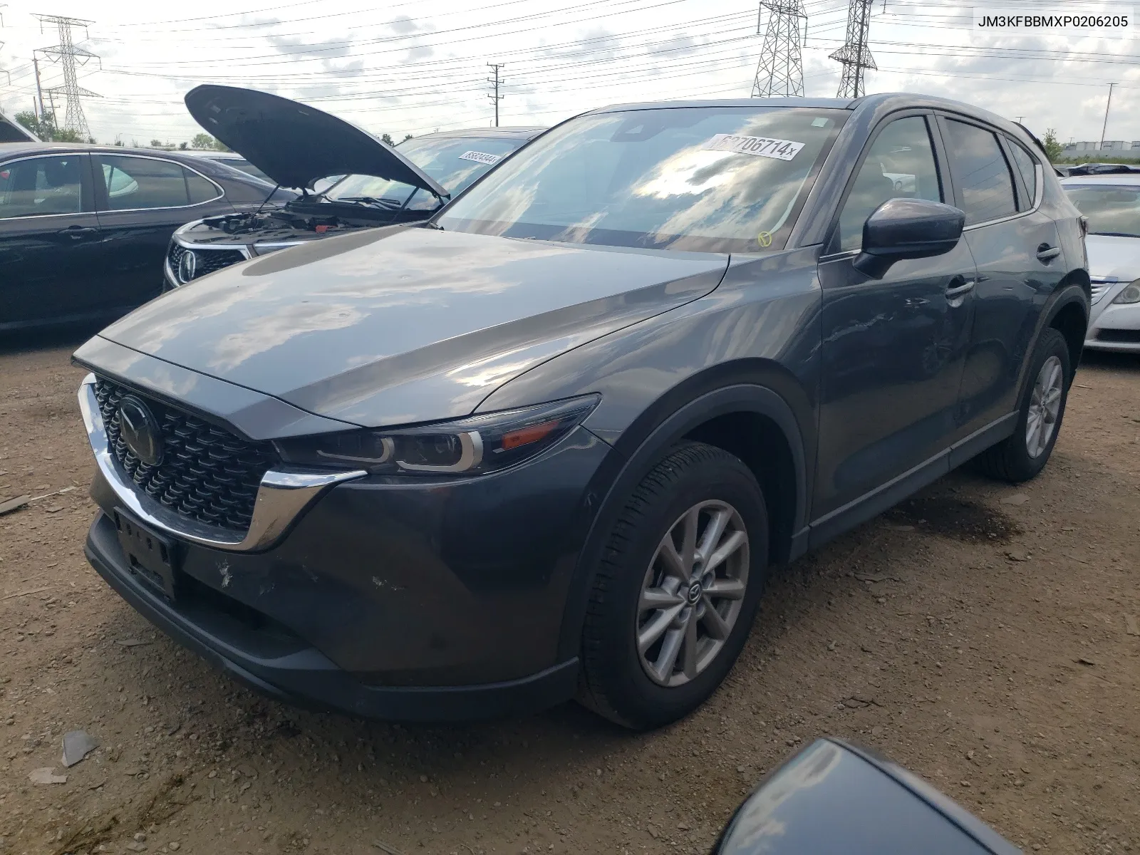 2023 Mazda Cx-5 Select VIN: JM3KFBBMXP0206205 Lot: 63706714