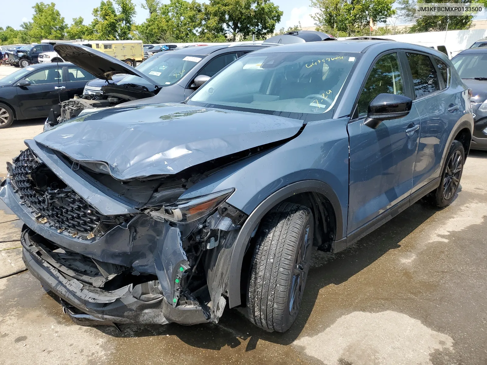 2023 Mazda Cx-5 Preferred VIN: JM3KFBCMXP0133500 Lot: 64359604