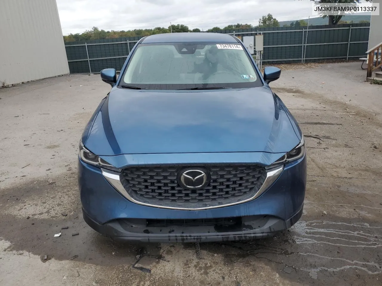 2023 Mazda Cx-5 VIN: JM3KFBAM9P0113337 Lot: 73478114