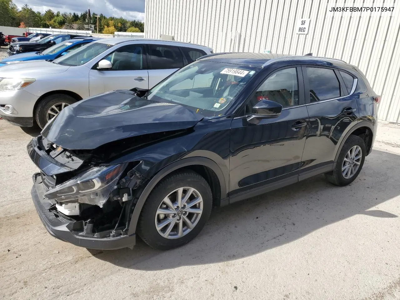 2023 Mazda Cx-5 Select VIN: JM3KFBBM7P0175947 Lot: 75919844