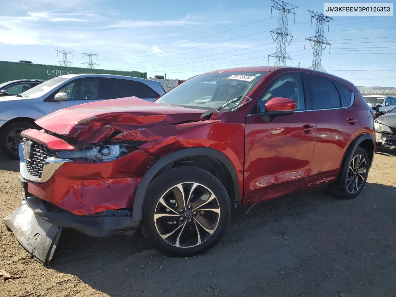 2023 Mazda Cx-5 Premium Plus VIN: JM3KFBEM3P0126353 Lot: 76178644