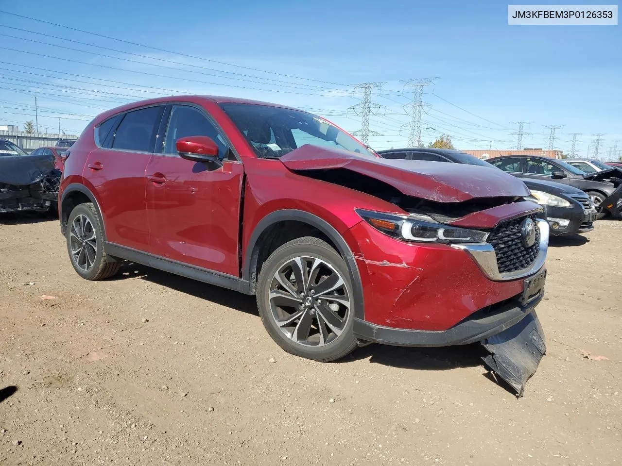 2023 Mazda Cx-5 Premium Plus VIN: JM3KFBEM3P0126353 Lot: 76178644