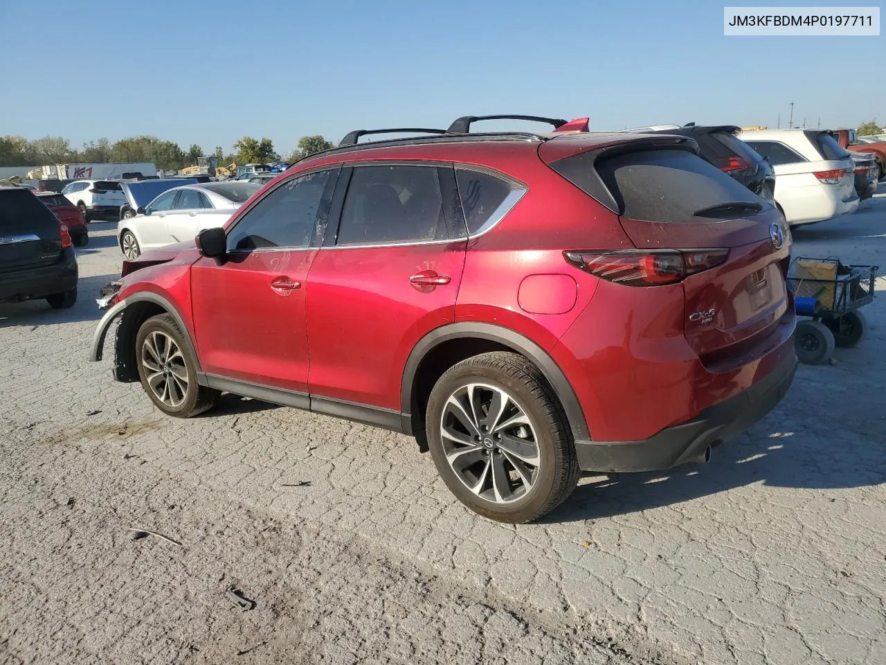 2023 Mazda Cx-5 Premium VIN: JM3KFBDM4P0197711 Lot: 76755834