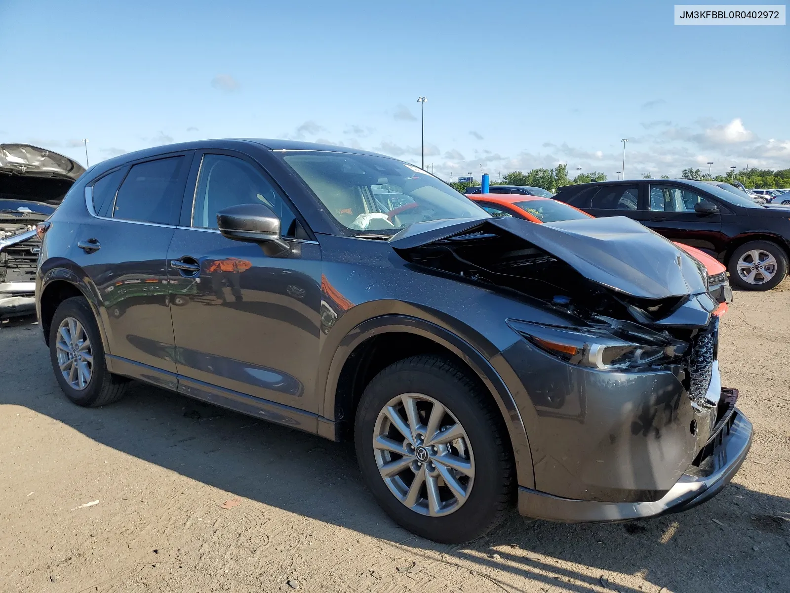 2024 Mazda Cx-5 Select VIN: JM3KFBBL0R0402972 Lot: 63811384