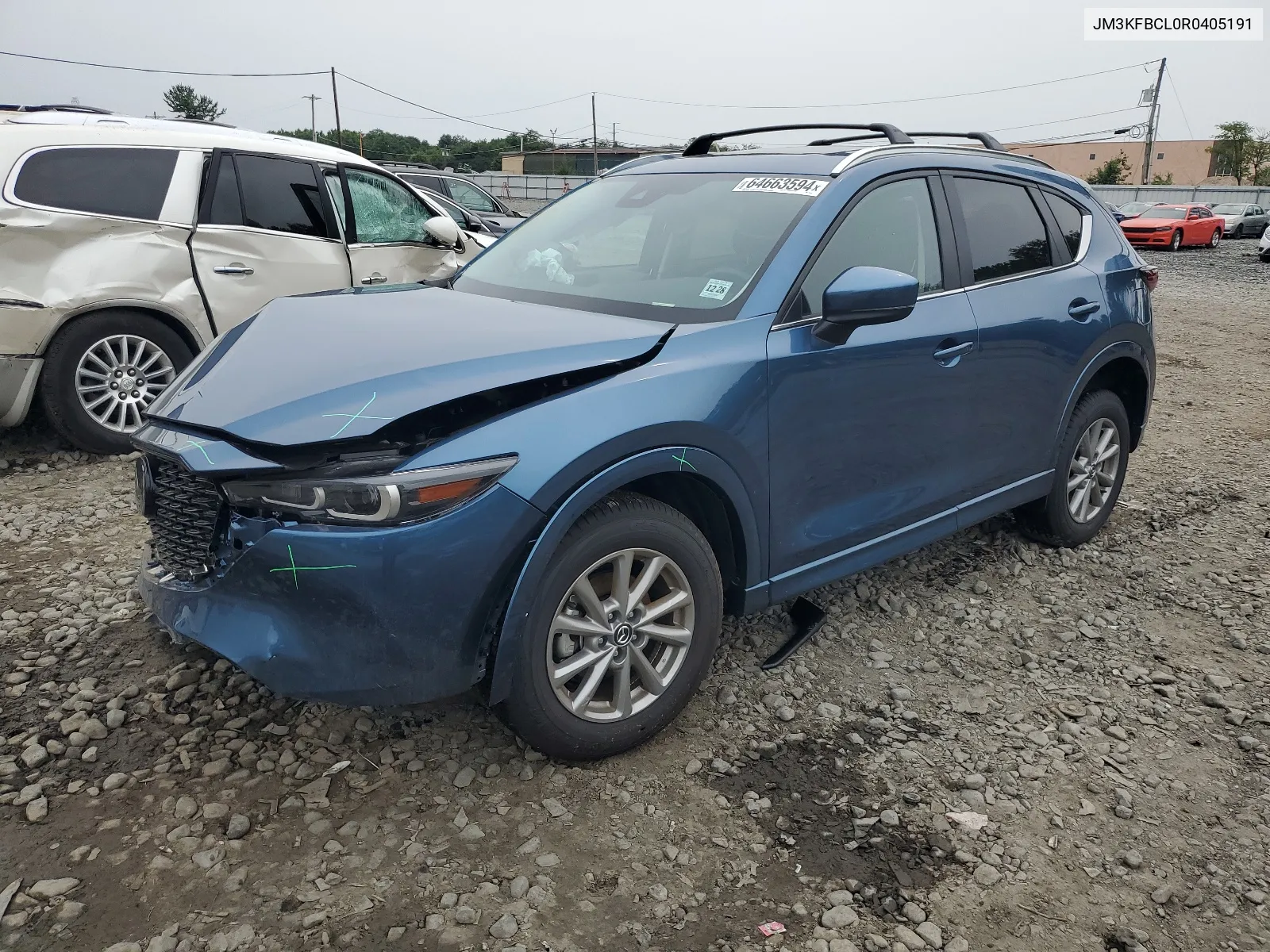 2024 Mazda Cx-5 Preferred VIN: JM3KFBCL0R0405191 Lot: 64663594