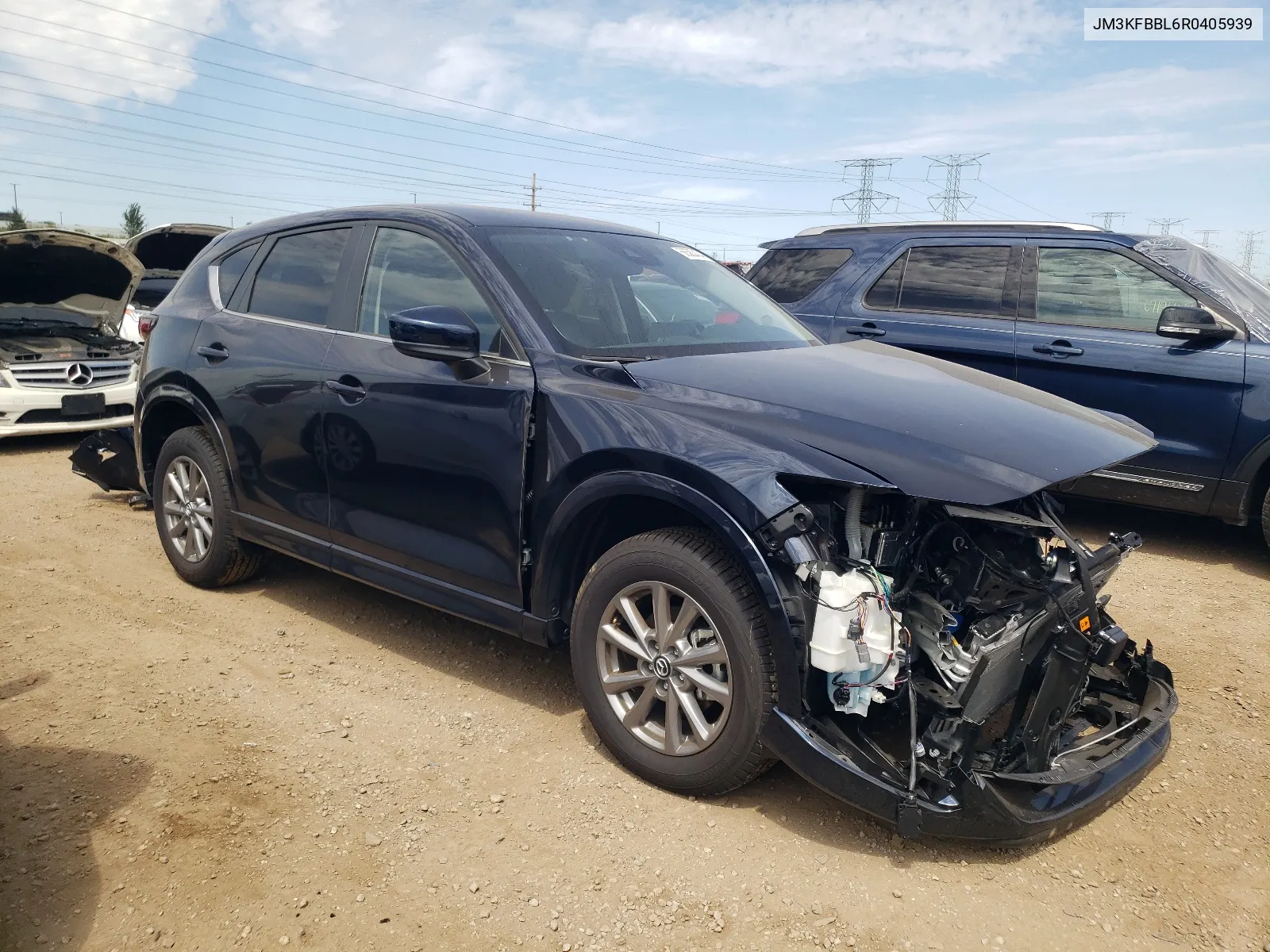 2024 Mazda Cx-5 Select VIN: JM3KFBBL6R0405939 Lot: 66583434