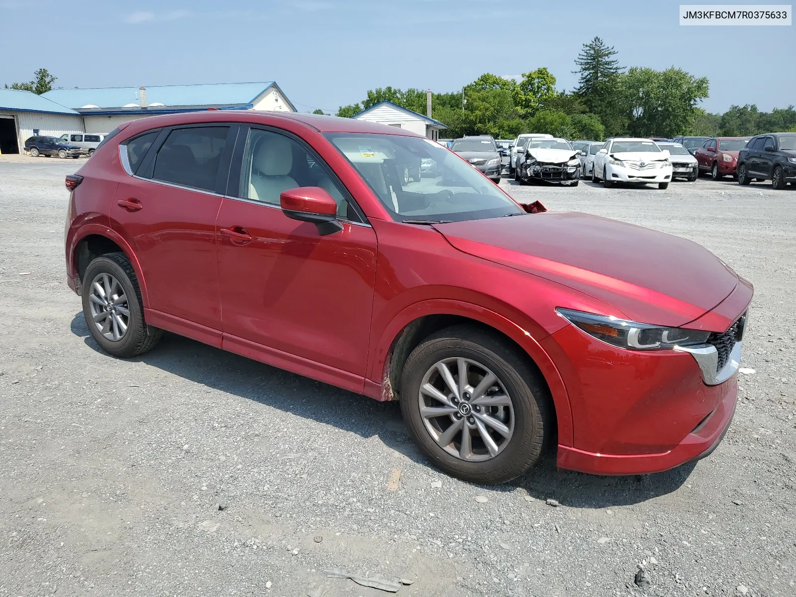 2024 Mazda Cx-5 Preferred VIN: JM3KFBCM7R0375633 Lot: 67727984