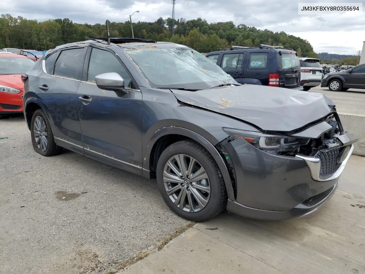 2024 Mazda Cx-5 Signature VIN: JM3KFBXY8R0355694 Lot: 75829724