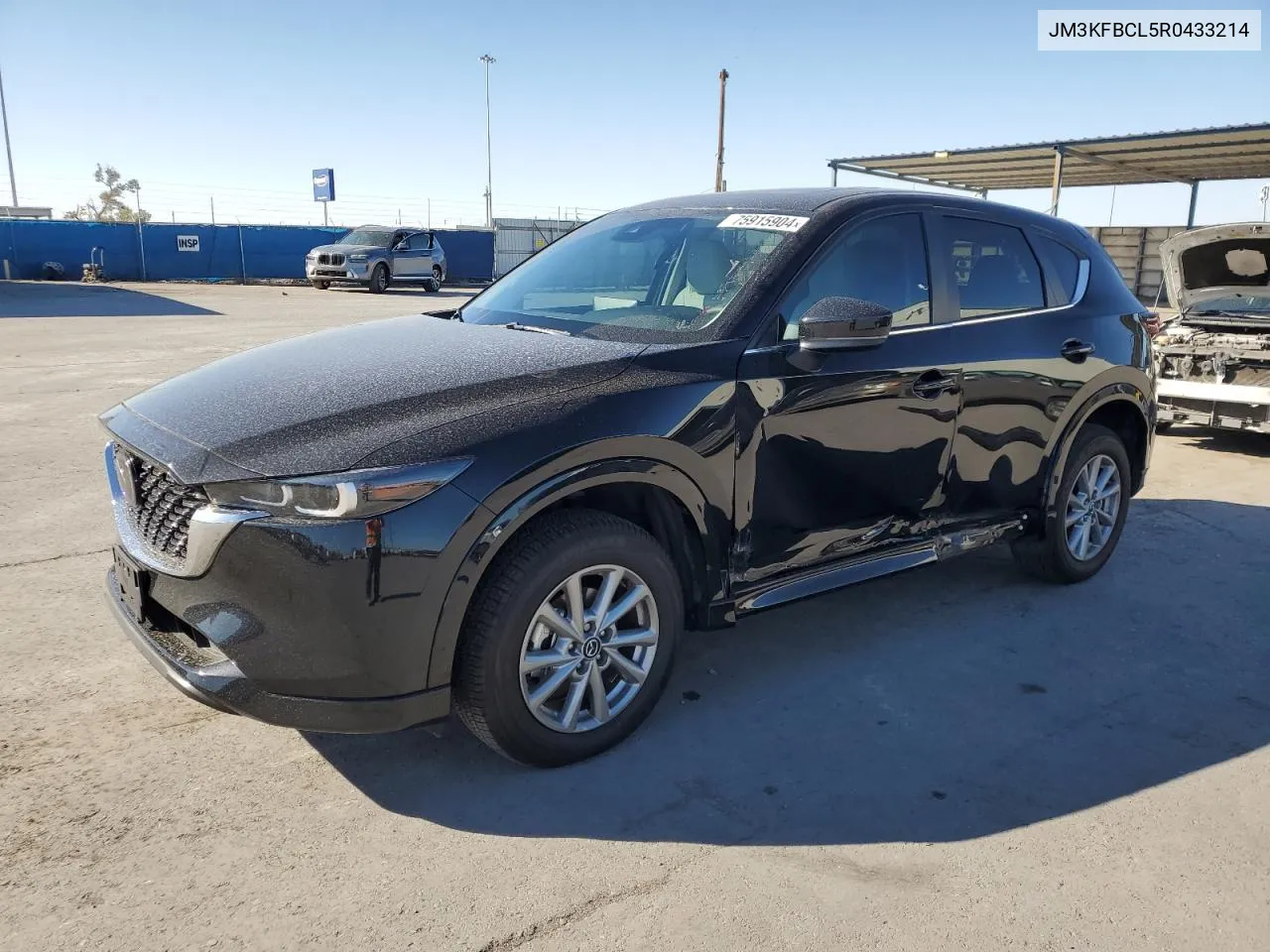 2024 Mazda Cx-5 Preferred VIN: JM3KFBCL5R0433214 Lot: 75915904