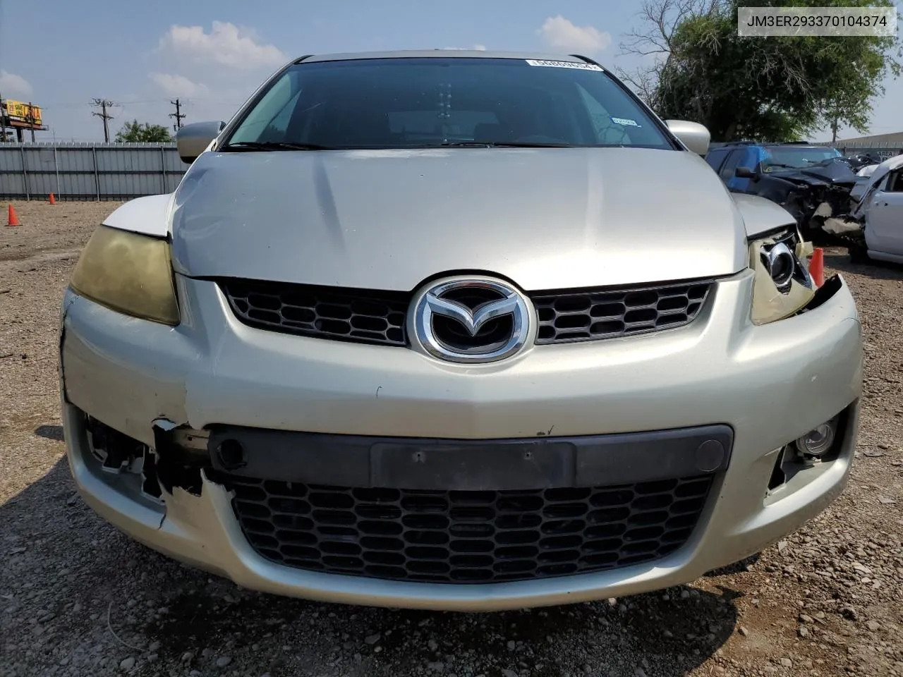 2007 Mazda Cx-7 VIN: JM3ER293370104374 Lot: 56869654