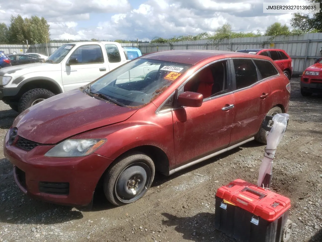 JM3ER293270139035 2007 Mazda Cx-7