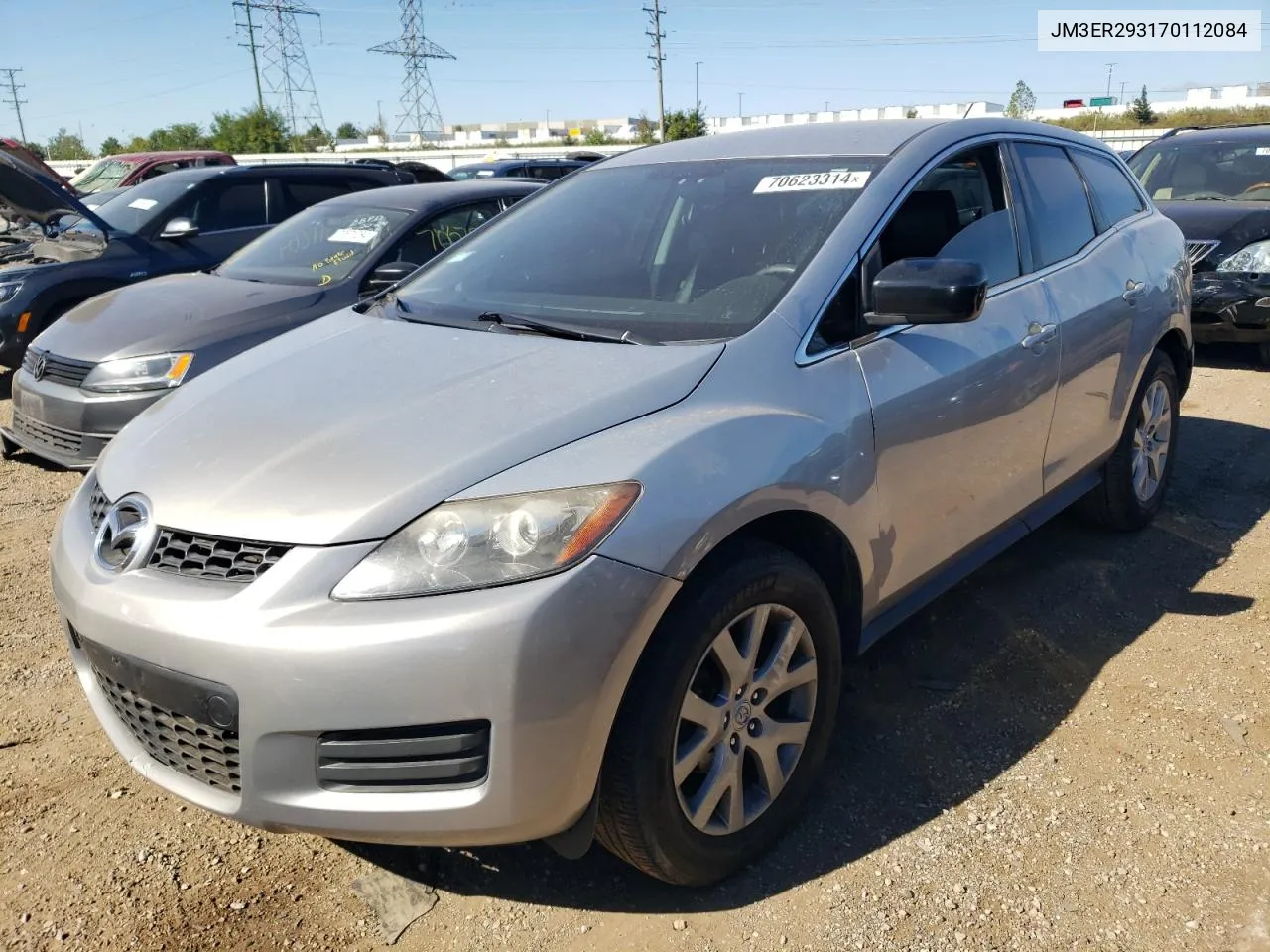 2007 Mazda Cx-7 VIN: JM3ER293170112084 Lot: 70623314