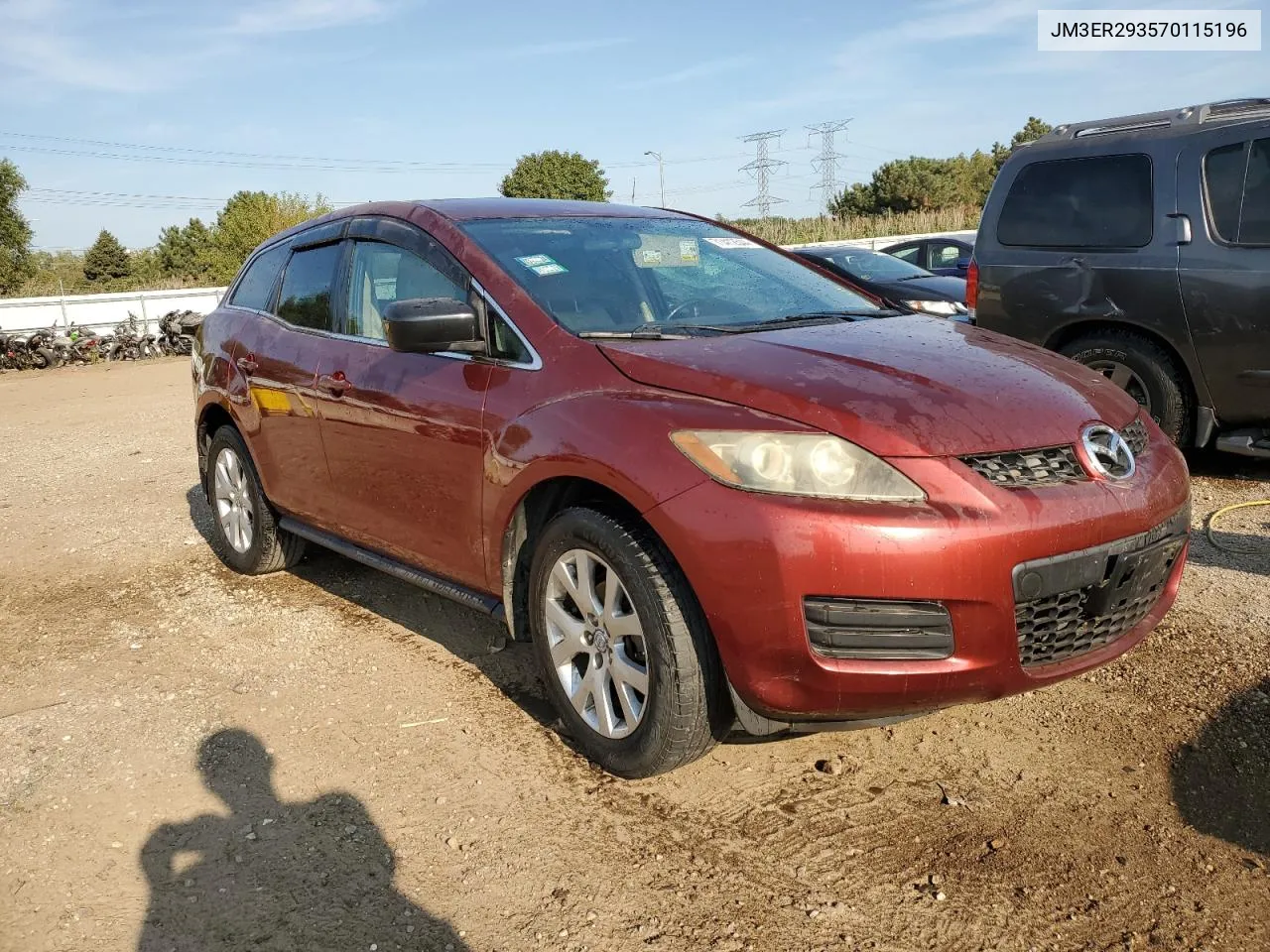 2007 Mazda Cx-7 VIN: JM3ER293570115196 Lot: 71412544