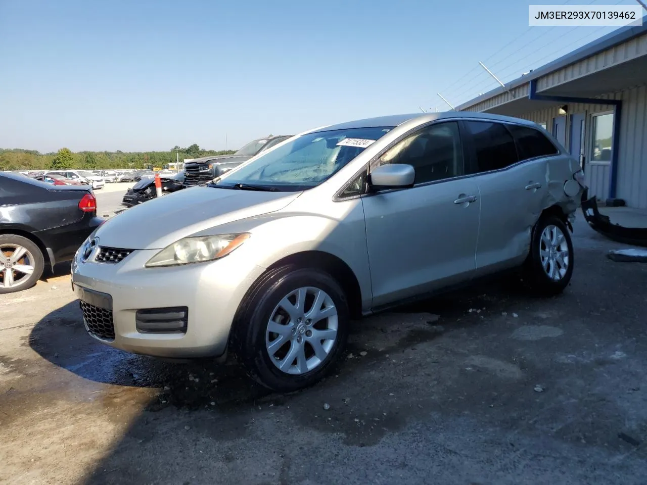 2007 Mazda Cx-7 VIN: JM3ER293X70139462 Lot: 74715324