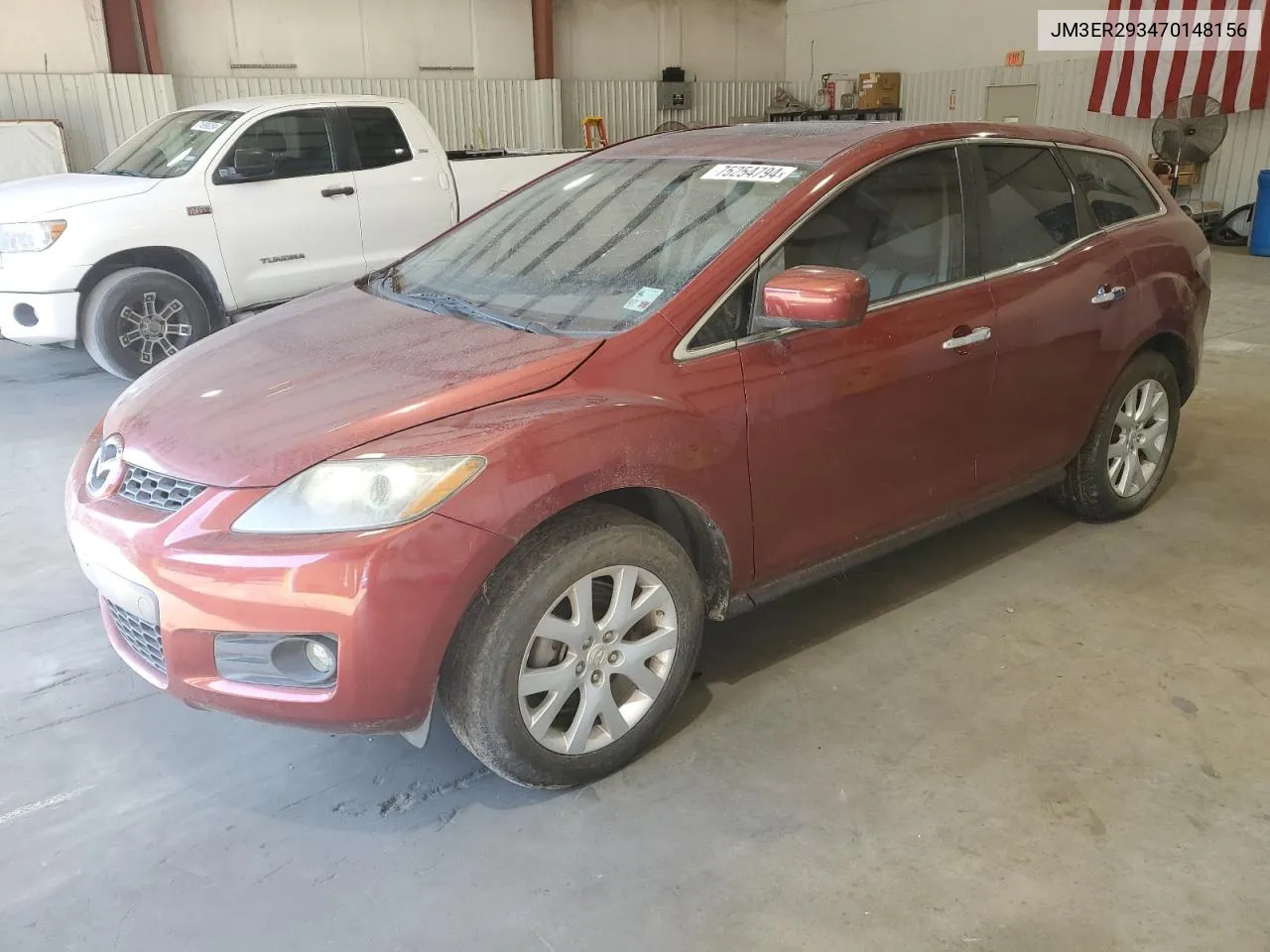 2007 Mazda Cx-7 VIN: JM3ER293470148156 Lot: 75254794