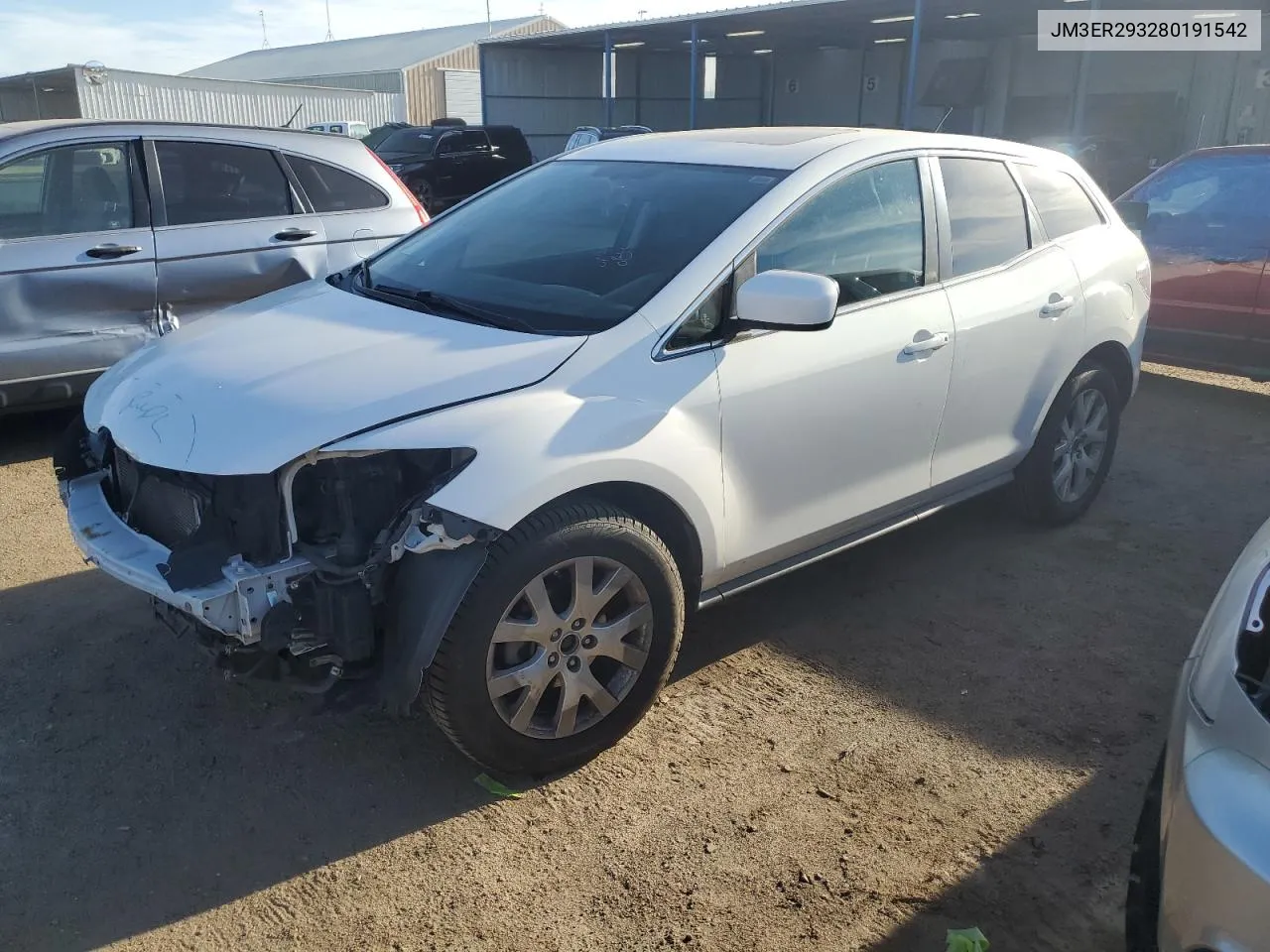 JM3ER293280191542 2008 Mazda Cx-7