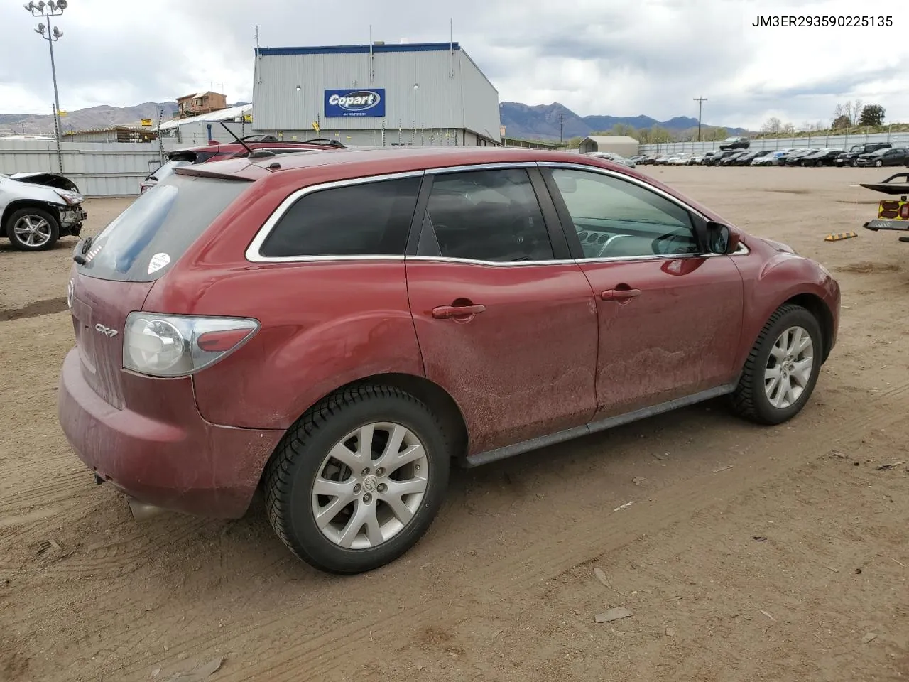 JM3ER293590225135 2009 Mazda Cx-7