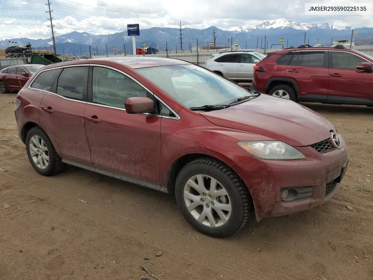 2009 Mazda Cx-7 VIN: JM3ER293590225135 Lot: 50547334